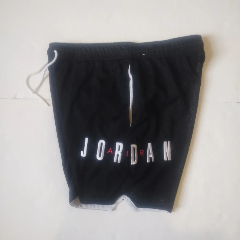 Jordan Mesh Basketball Shorts Mens Medium Black Athletic Gym Sportswear